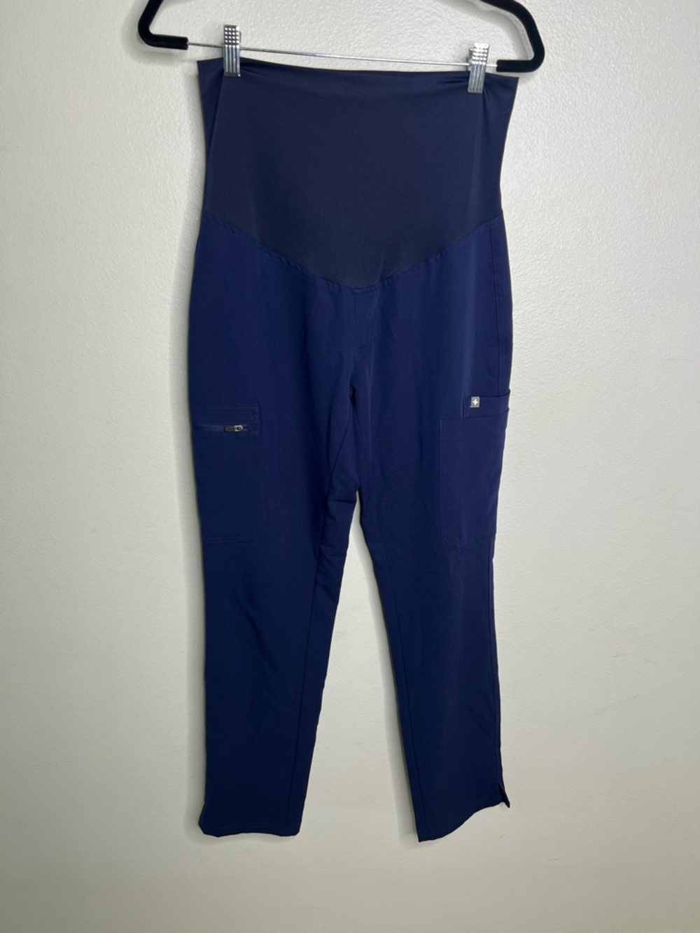 Figs Maternity Scrub Pants Straight Inseam 29 Blue Style # W19SW2019 - Small
